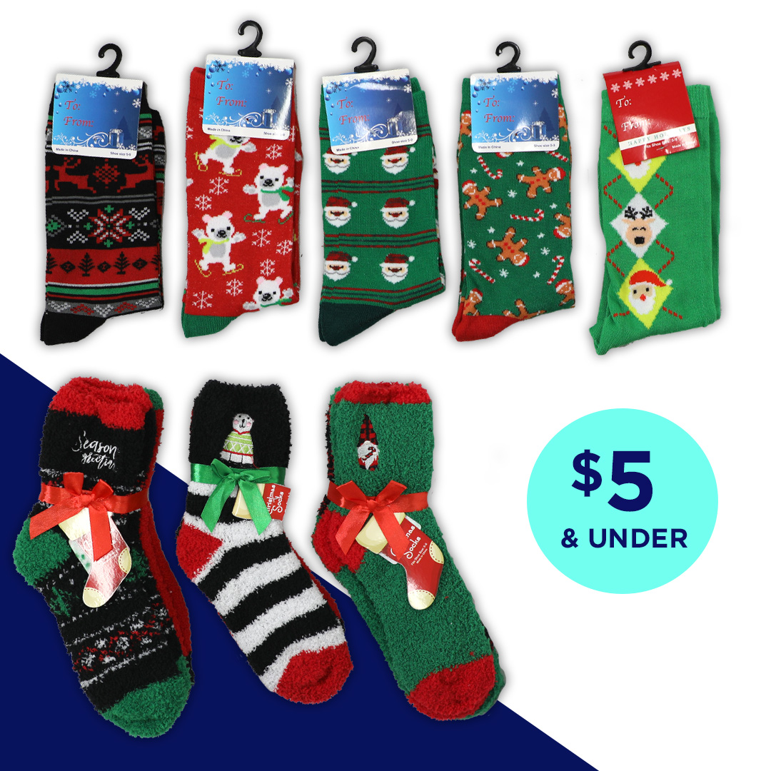 Photo of holiday socks
